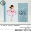 tiny townie NATALIE and the NUTCRACKER rubber stamps